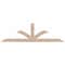 Ekena Millwork Richland Smooth Timber Gable Bracket, Douglas Fir, 108"W x 31 1/2"H x 3 1/2"D x 5 1/2"F, 7/12 Pitch GBW108X31X0406RIC00SDF - alternate 1